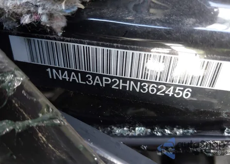 2017 Nissan Altima 2.5 S from USA, damaged, VIN 1N4AL3AP2HN362456